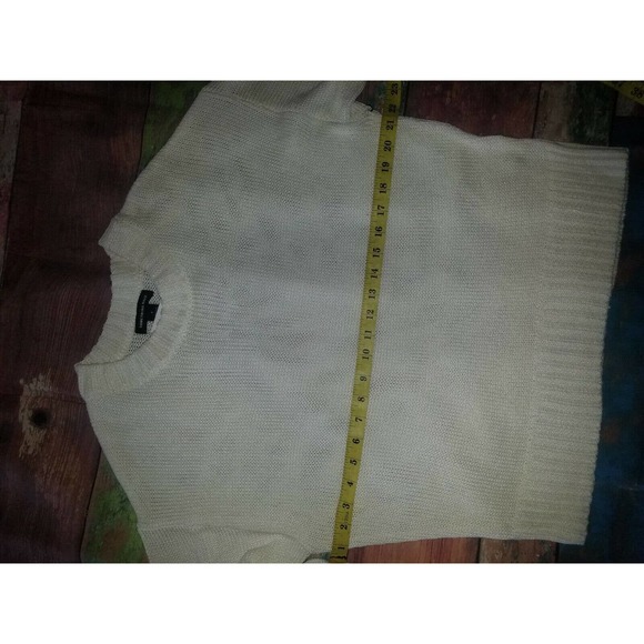 Something Navy Pink Scoop Crew Neck Lightweight‎ Knit Pullover Sweater - Picture 4 of 7